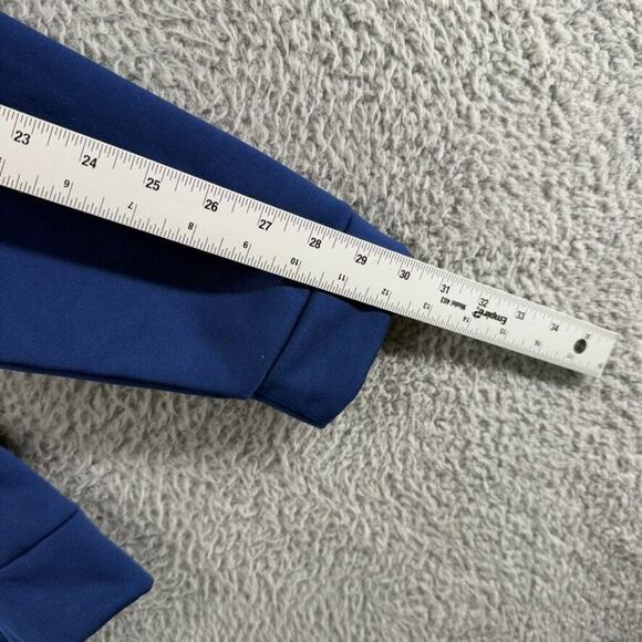 Nike Sweatshirt Men's Medium Blue Hoodie Pullover Dri Fit Center Swoosh Jumper - Picture 5 of 9